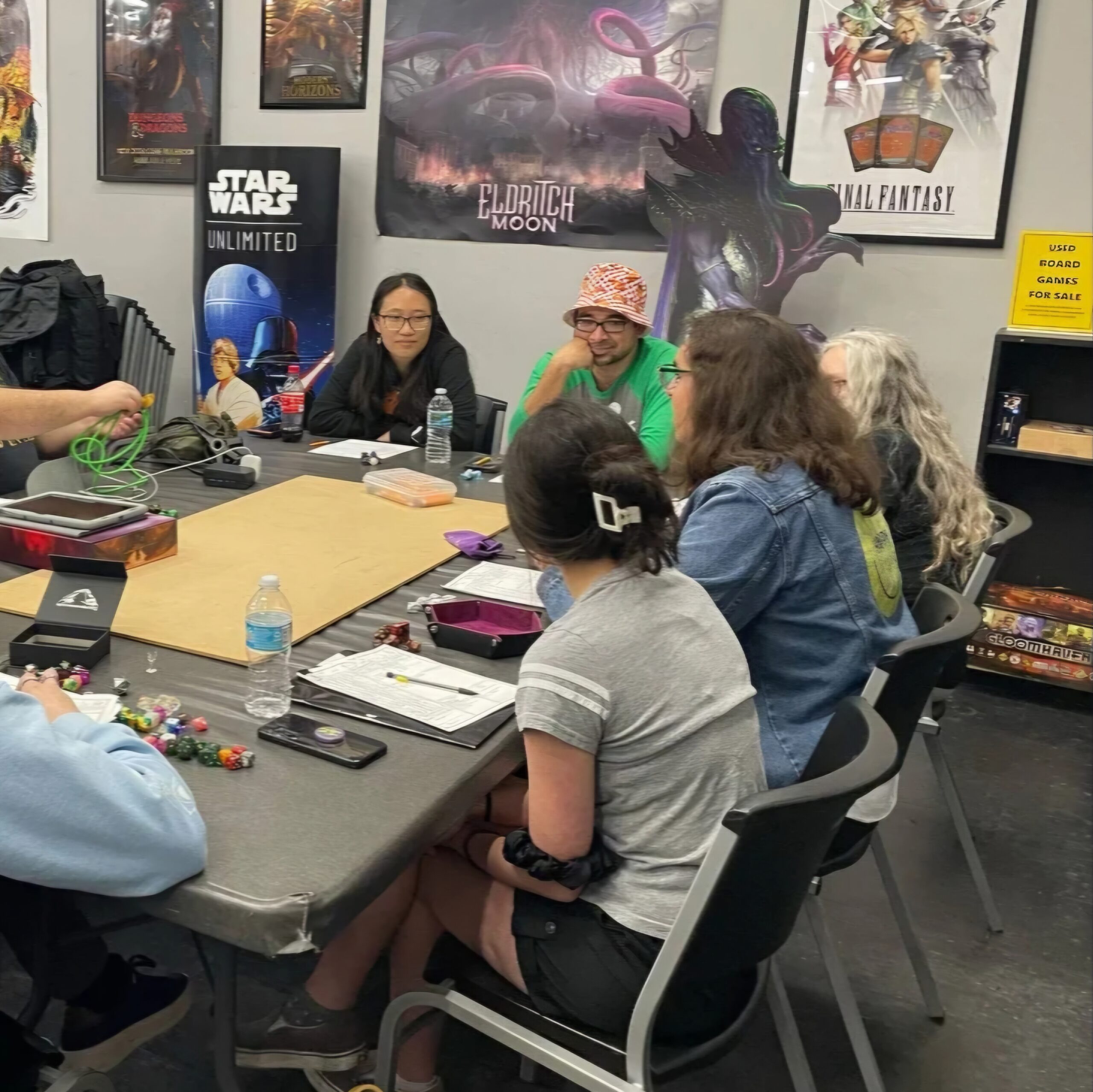 chocolatier-58 A photo of Lexis playing D&D.