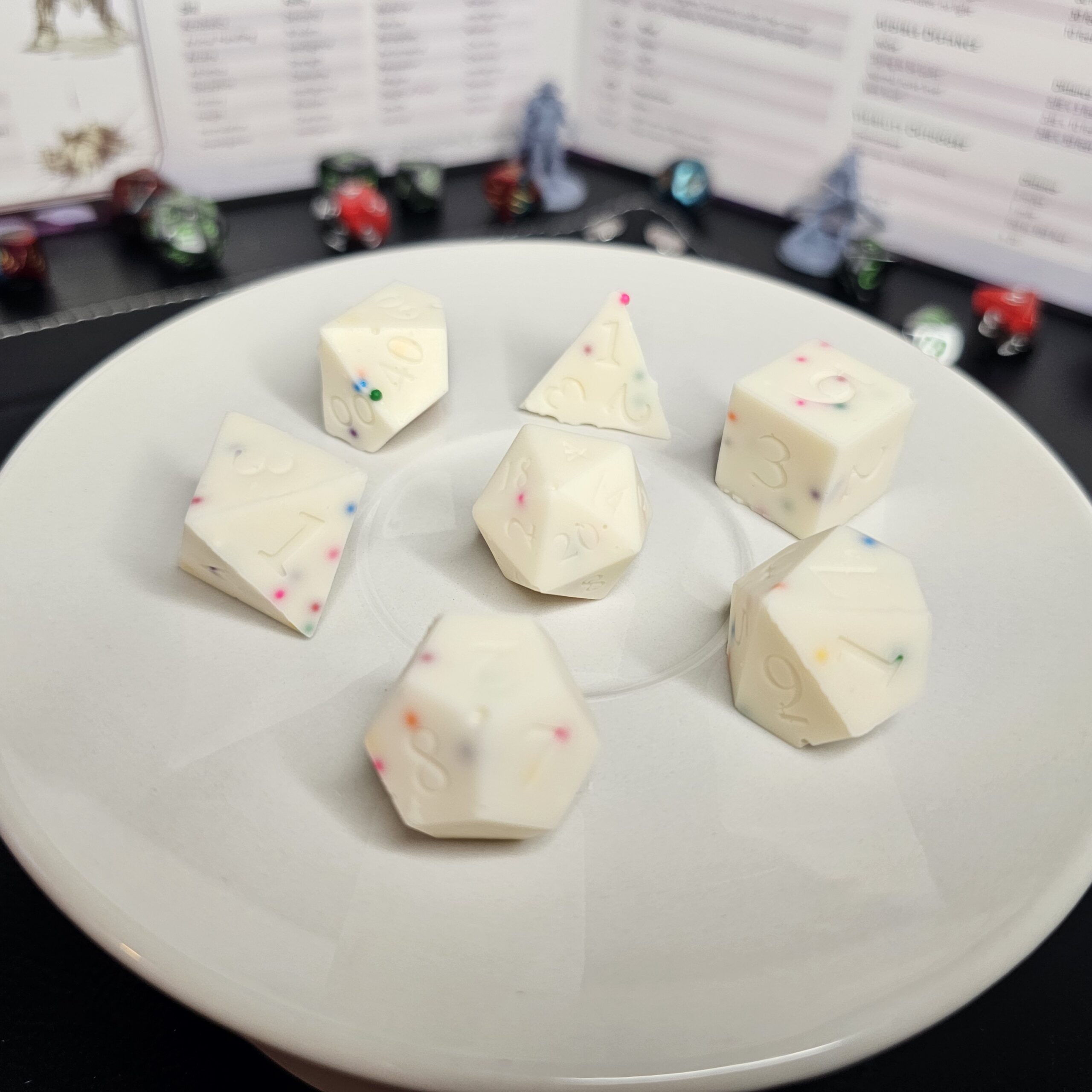 Cake Batter Chocolate Dice Cake Batter Chocolate Dice