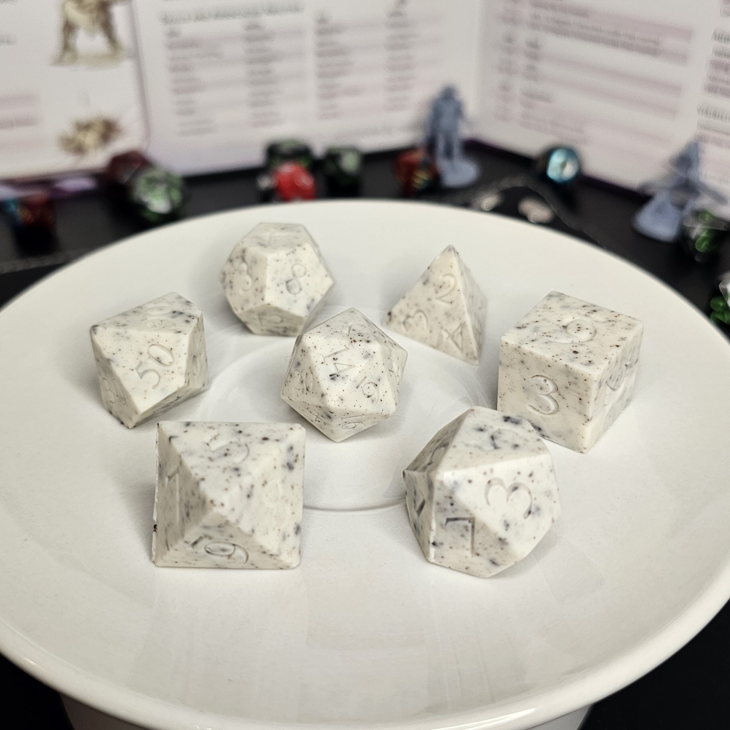 Cookies & Cream Chocolate Dice Cookies & Cream Chocolate Dice